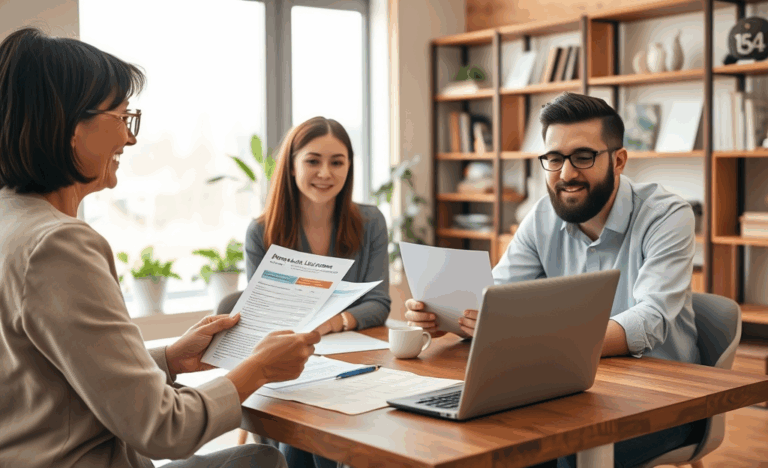 A person reviewing personal loan options on a laptop