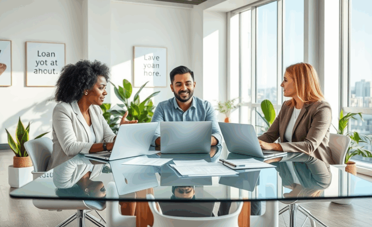 A person exploring online options for personal loans