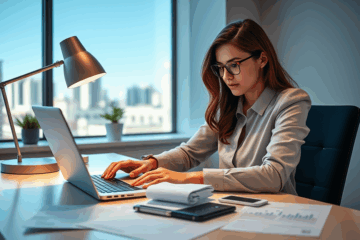 Person accessing a quick loan without proof of income