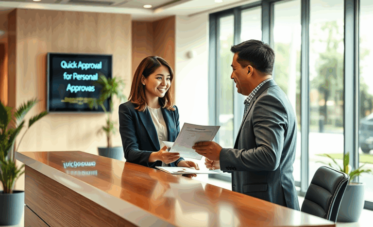 An overview of Bank of America personal loans highlighting quick approval for $3,000.