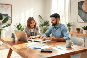 An image of a person reviewing personal loan options online to access $3,000 quickly.