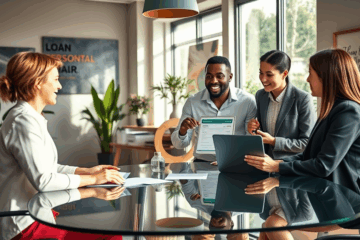 Illustration of personal loan benefits from First Tech Federal Credit Union.