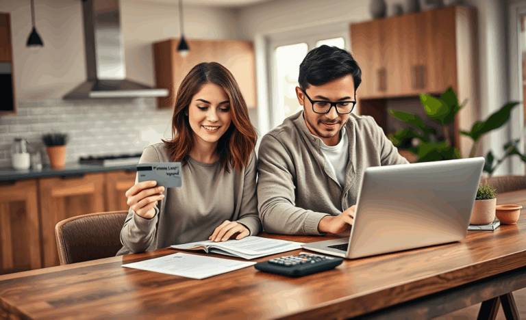 Image depicting the Personal Loan Upgrade Card with online approval options.