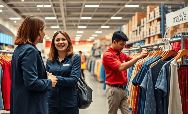 Macy's job openings for sales associates and stock clerks