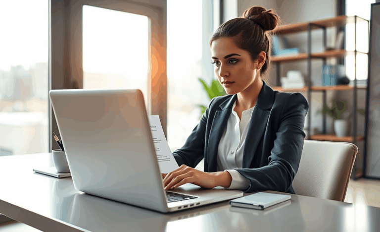 A visual guide on creating an effective resume for online job applications.