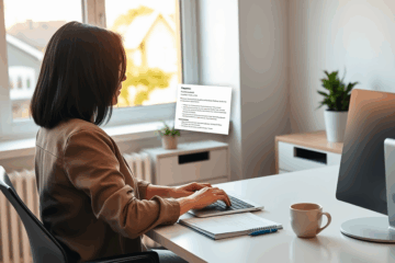 Step-by-step guide on sending your resume for a cleaning assistant position.