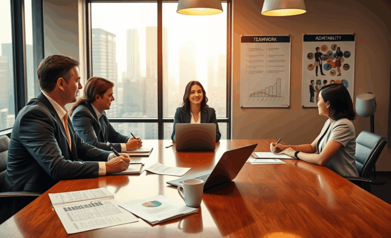 An overview of skills evaluated in job selection processes.