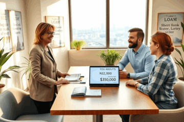 A visual representation of personal finance and loan options.