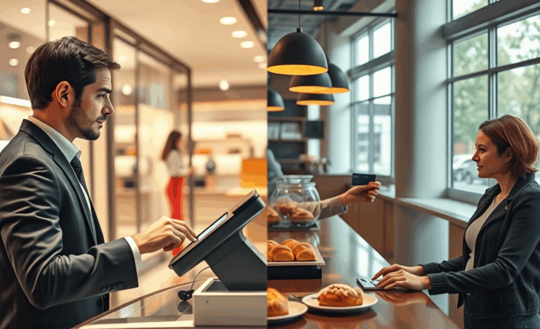 Illustration comparing credit and debit cards highlighting their differences.