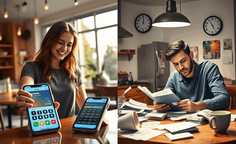 A visual representation of the pros and cons of credit cards showing both benefits and drawbacks.