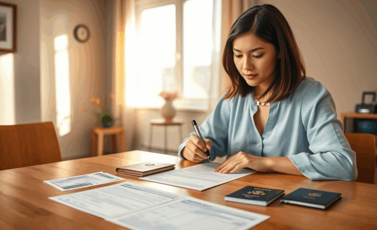 Image representing the documents needed to request a card