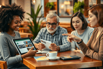 An informative guide on preparing to apply for a credit card, highlighting credit scores and comparing offers.