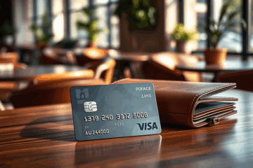 A person using a credit card with a generous limit for their purchases.