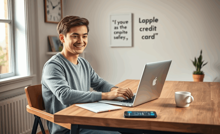 An infographic illustrating the steps to obtain a credit card with online approval.