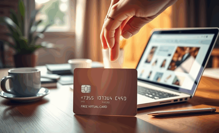 Credit Card with Benefits for Secure Online Shopping