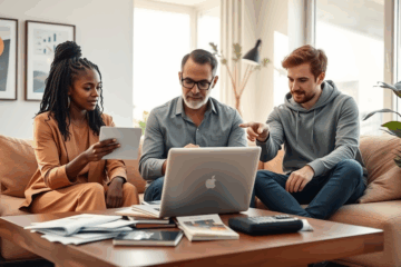 An individual reviewing credit card options suitable for their financial profile