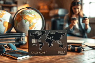 Featured image showcasing a credit card with travel rewards and points for international travel.