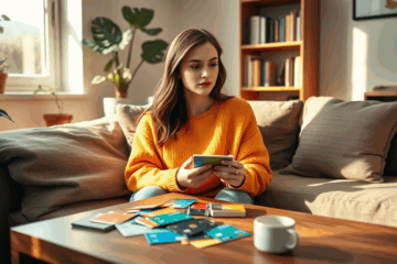Multiple credit cards arranged on a table showcasing their benefits and management tips.