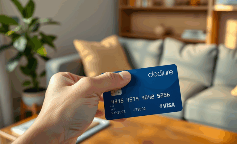 A visual representation of a credit card designed for individuals with bad credit, featuring an initial limit of NZ$1,000.