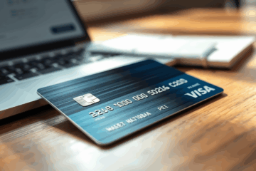 A visual representation of a credit card emphasizing quick online response and initial limit of NZ$2,500.