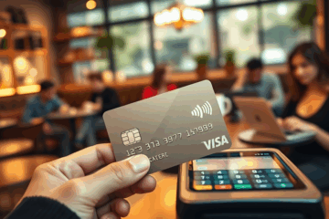 A credit card showcasing contactless payment options and a virtual card experience.
