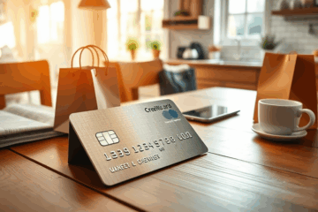 Credit card with rewards program for everyday purchases