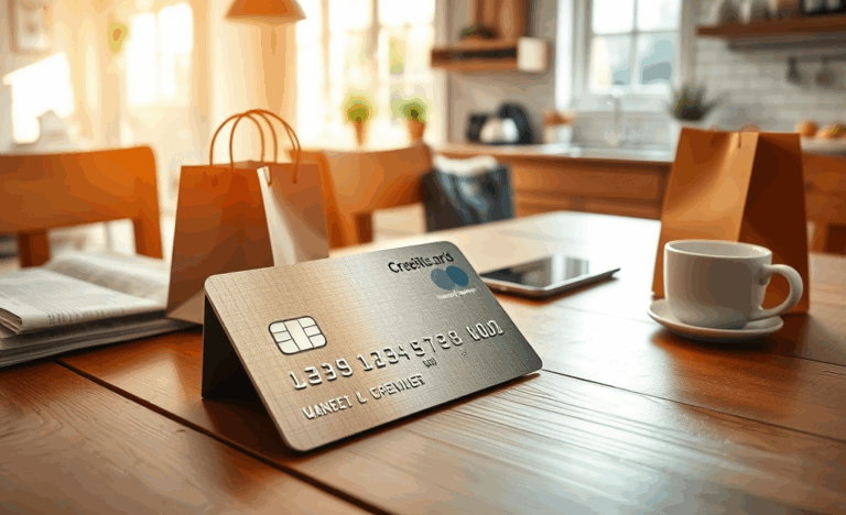 Credit card with rewards program for everyday purchases