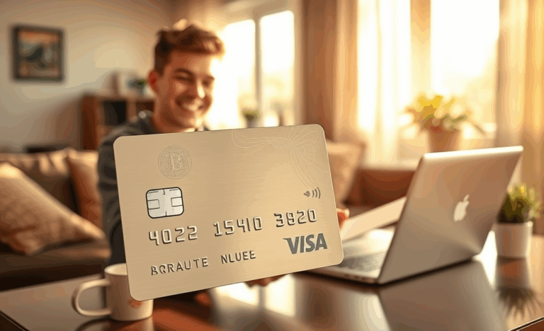 A credit card with a limit that increases automatically with responsible use.