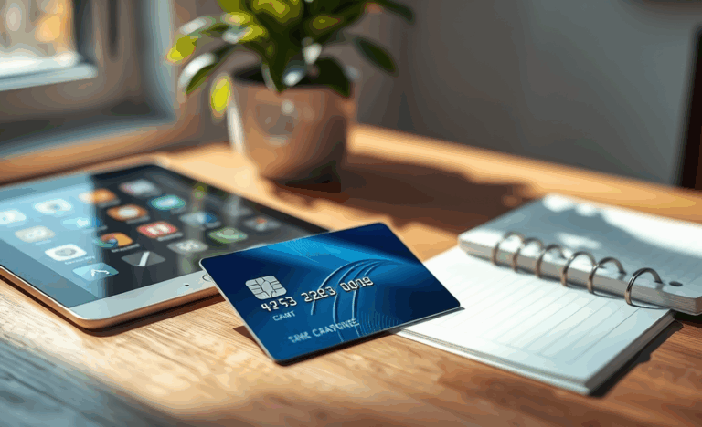 A credit card with an immediate limit for beginners to manage expenses and build credit history.