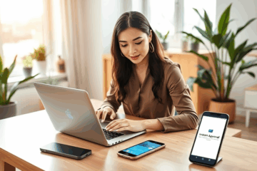Image representing an instantly approved credit card available through online registration.