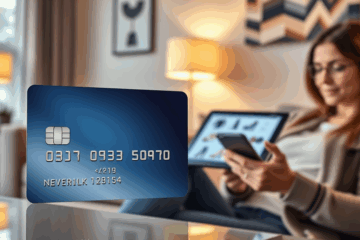 A virtual credit card for secure online purchases.