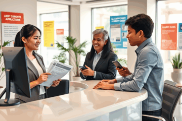 Steps to obtain a credit card using a passport