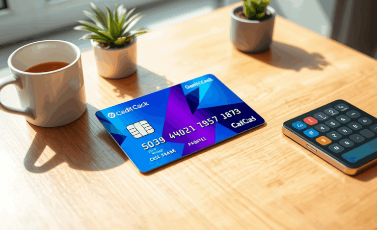 A visual representation of a cashback credit card showcasing its no annual fee benefits.
