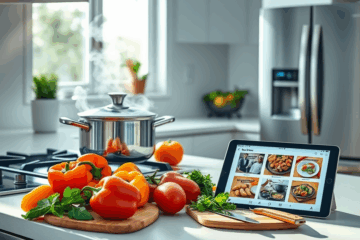 A table set with quick meal options ready in minutes.