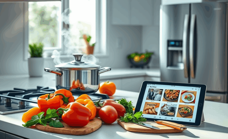 A table set with quick meal options ready in minutes.