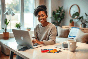 A person considering applying for a Capital One credit card, evaluating approval chances based on credit score.