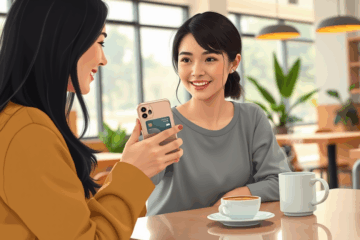A person using an Apple Card with an iPhone, showcasing the convenience of digital payments.