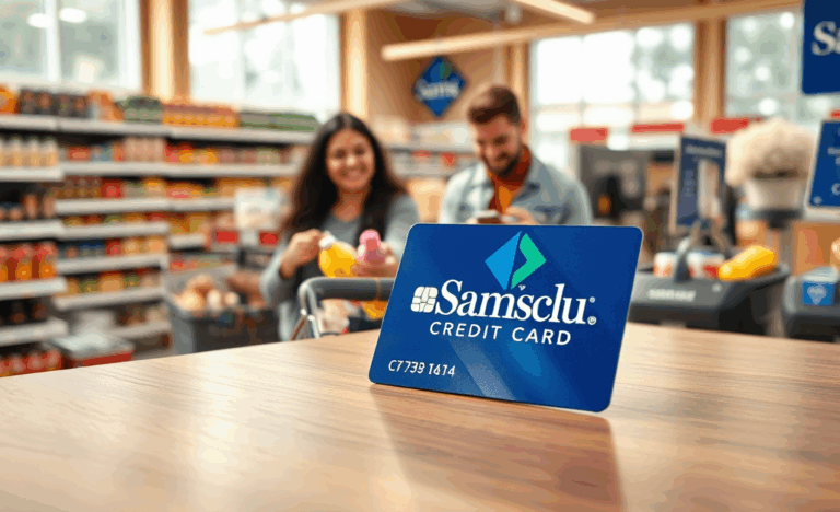 Sam's Club Credit Card featuring cashback benefits