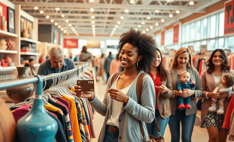 TJX Card rewards program for Marshalls, TJ Maxx, and HomeGoods