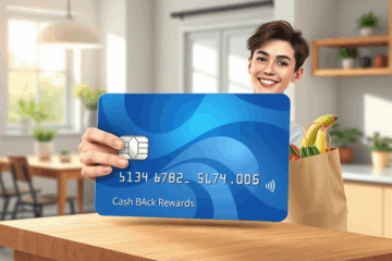 Blue Cash Everyday Card from American Express showcasing cash back rewards